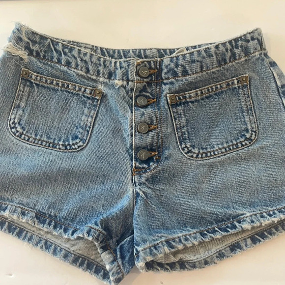 Calvin Klein Jeans Pants - Vintage Calvin Klein Hipster Patch Denim Shorts size 3